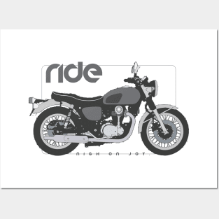 Ride classic 800 bw Posters and Art